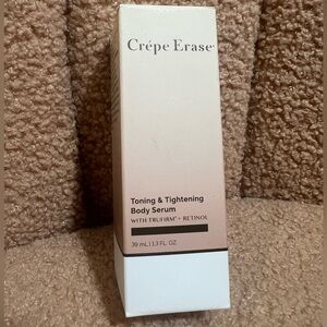 Crepe Erase Toning & Tightening Body  Serum Trufirm +  Retinol NEW SEALED 1.3 oz